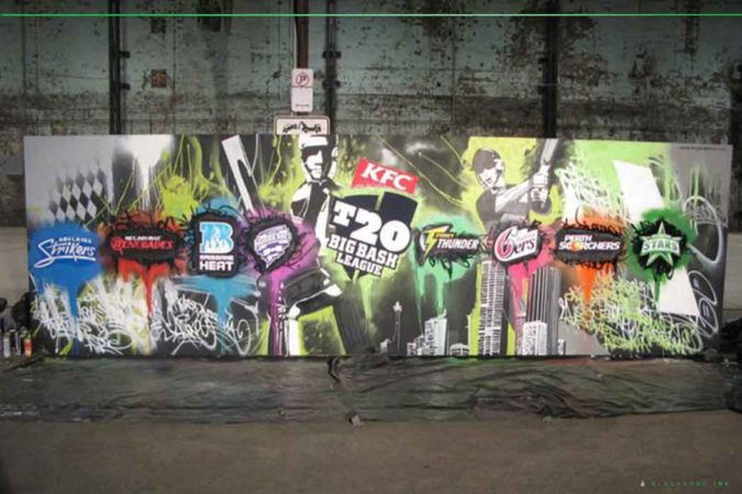 Live Graffiti art Blackbook Ink Graffiti Artists for Hire