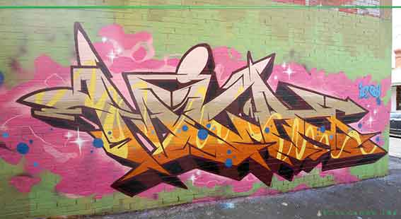 Melbourne Graffiti Ling