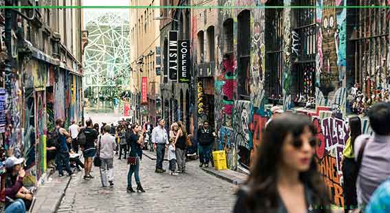 Hosier lane Melbourne